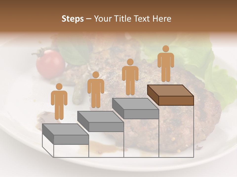 Groceries Chuck Bean PowerPoint Template