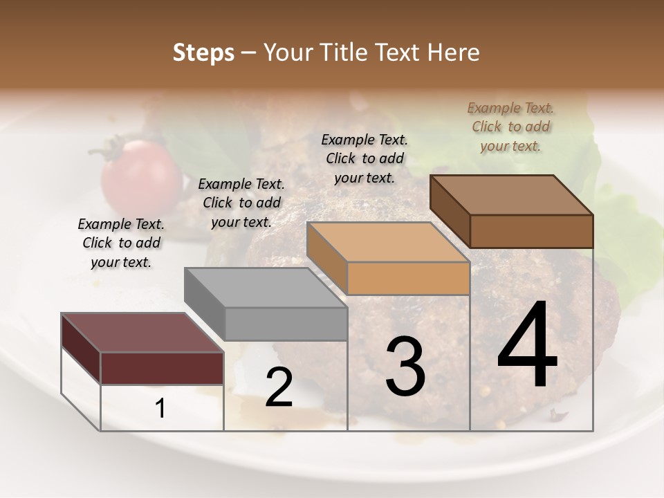 Groceries Chuck Bean PowerPoint Template