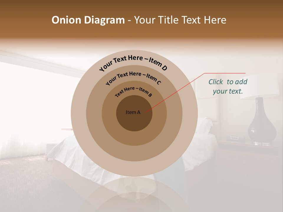 Business Bedroom Light PowerPoint Template