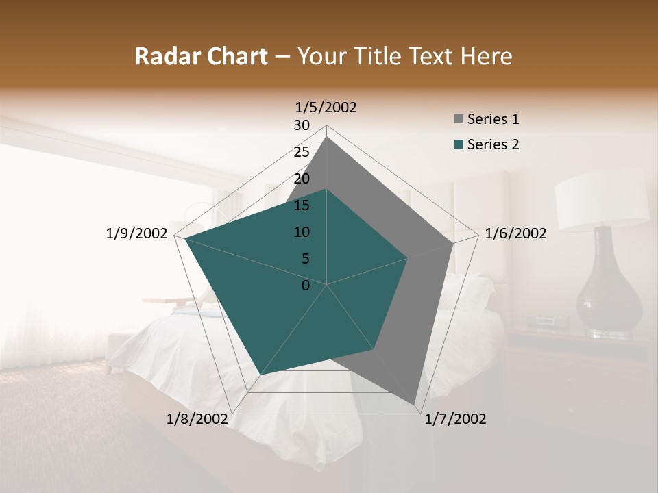 Business Bedroom Light PowerPoint Template