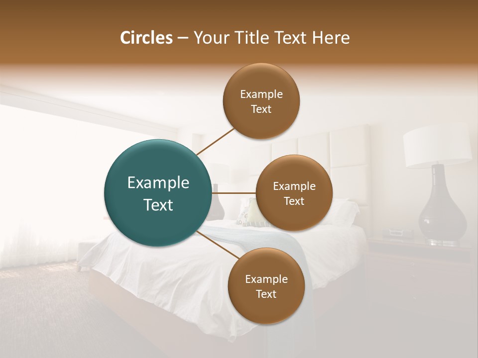 Business Bedroom Light PowerPoint Template