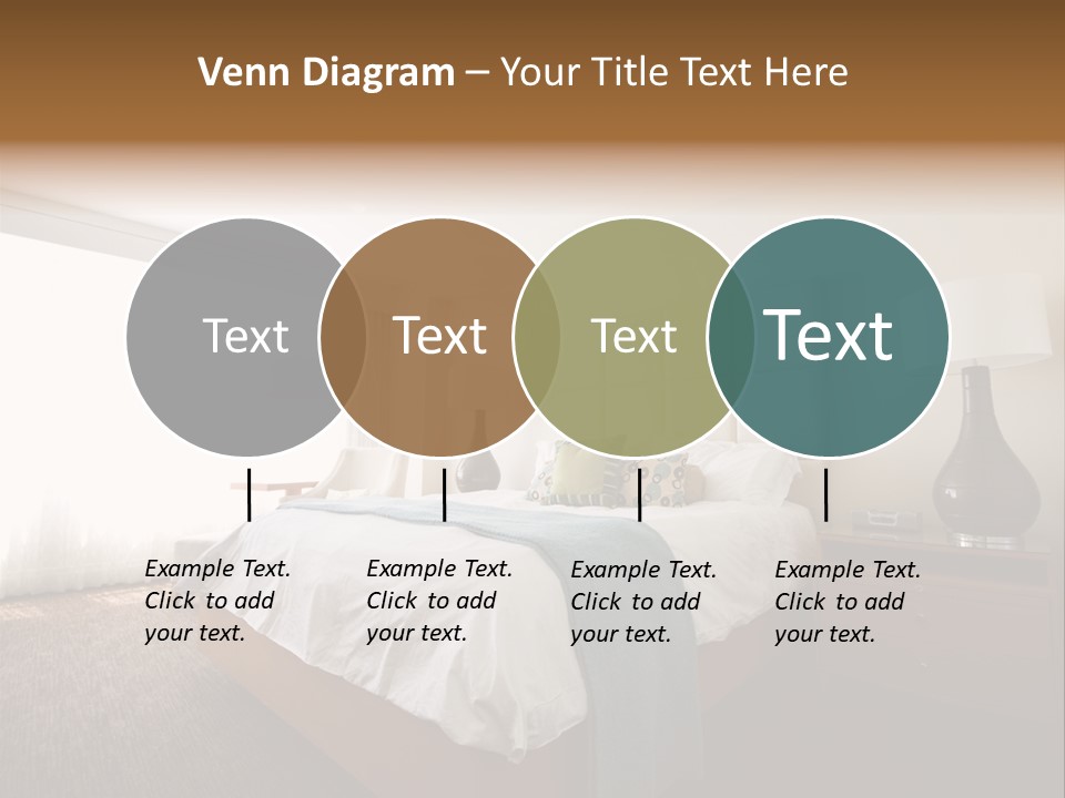 Business Bedroom Light PowerPoint Template