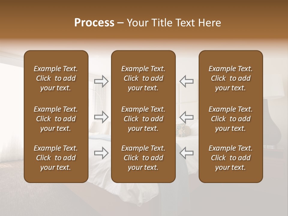 Business Bedroom Light PowerPoint Template