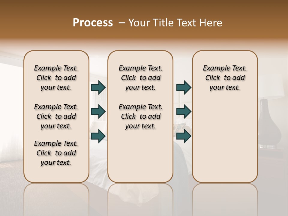 Business Bedroom Light PowerPoint Template