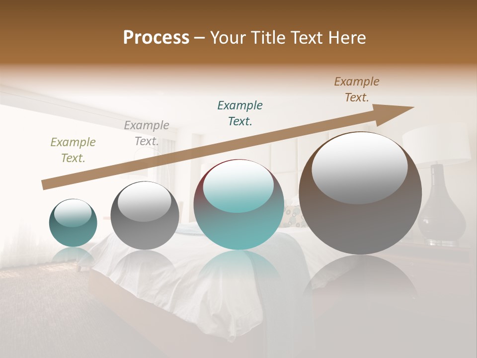 Business Bedroom Light PowerPoint Template