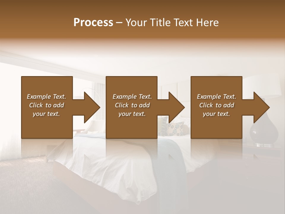 Business Bedroom Light PowerPoint Template
