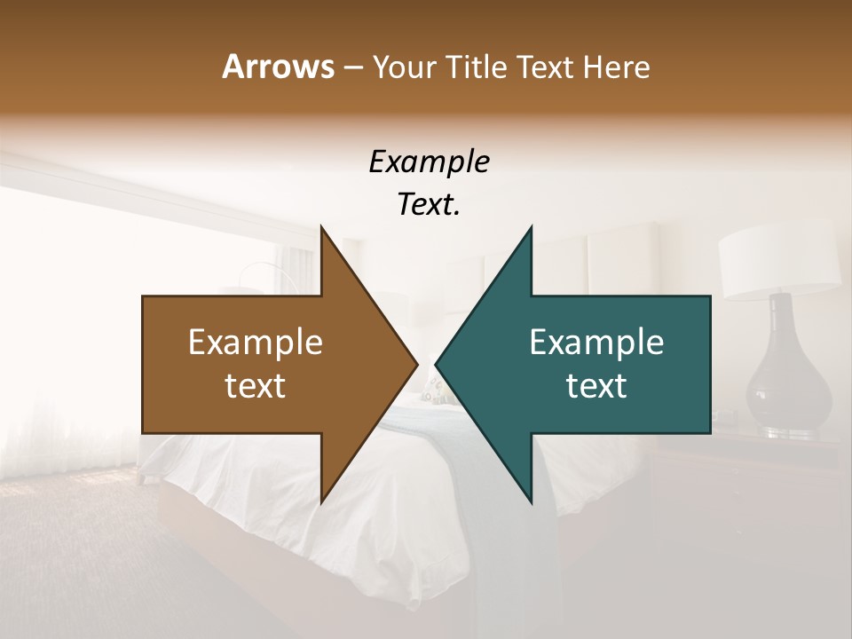 Business Bedroom Light PowerPoint Template