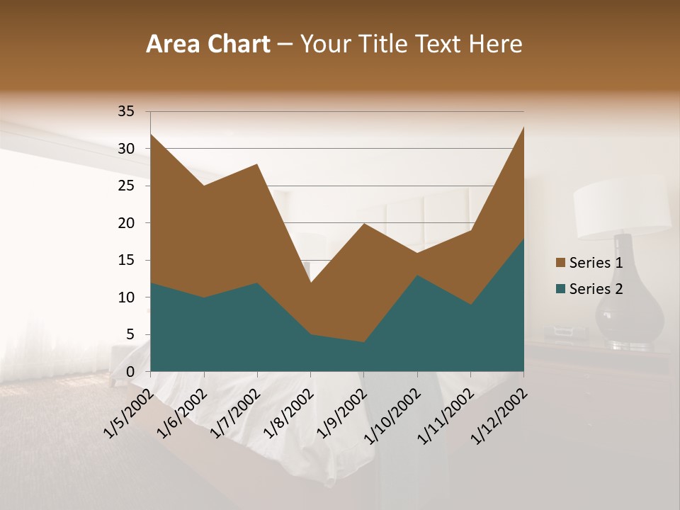 Business Bedroom Light PowerPoint Template