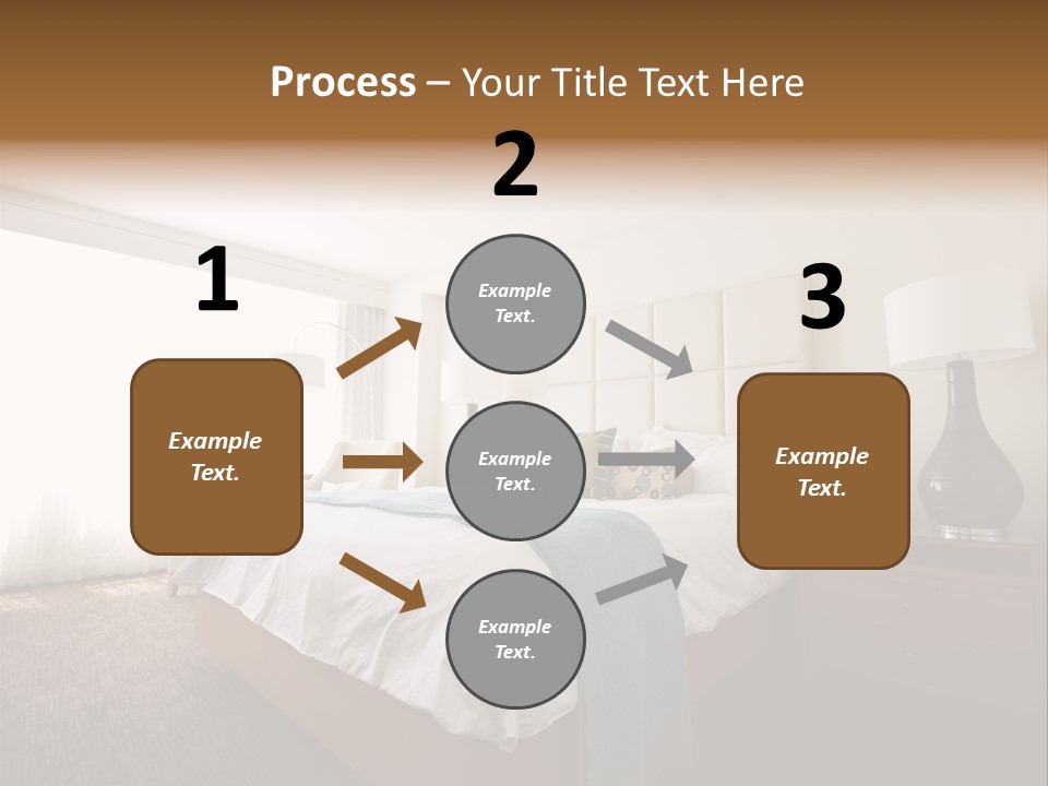 Business Bedroom Light PowerPoint Template