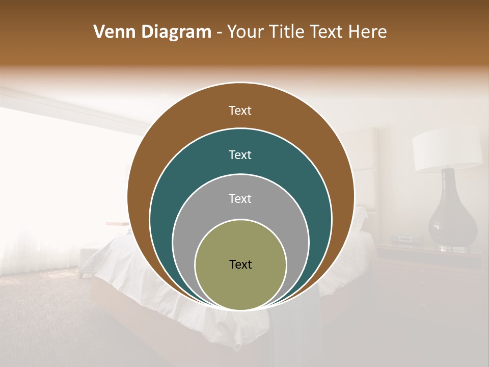 Business Bedroom Light PowerPoint Template
