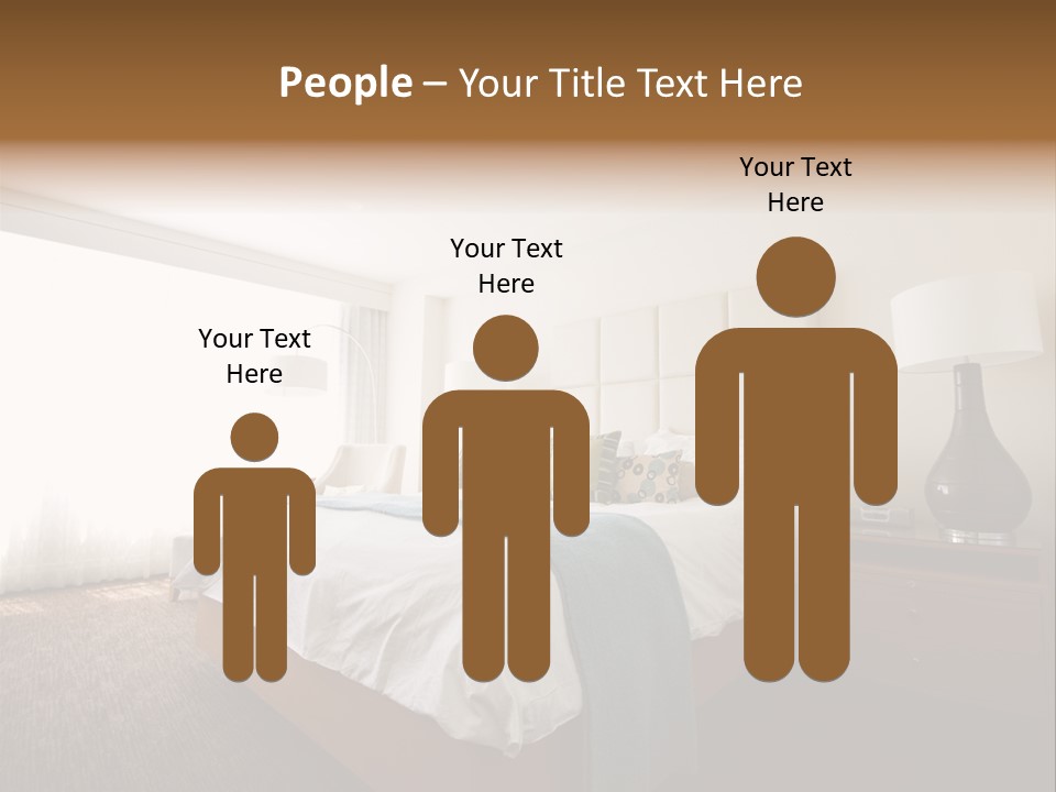 Business Bedroom Light PowerPoint Template