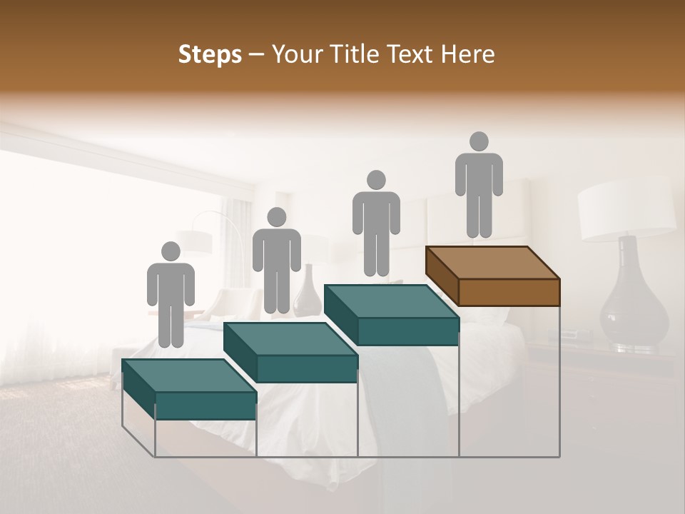 Business Bedroom Light PowerPoint Template