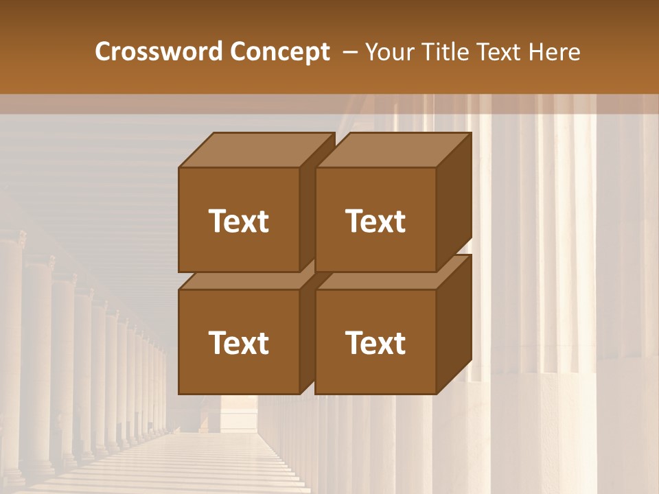 Building Art Athens PowerPoint Template