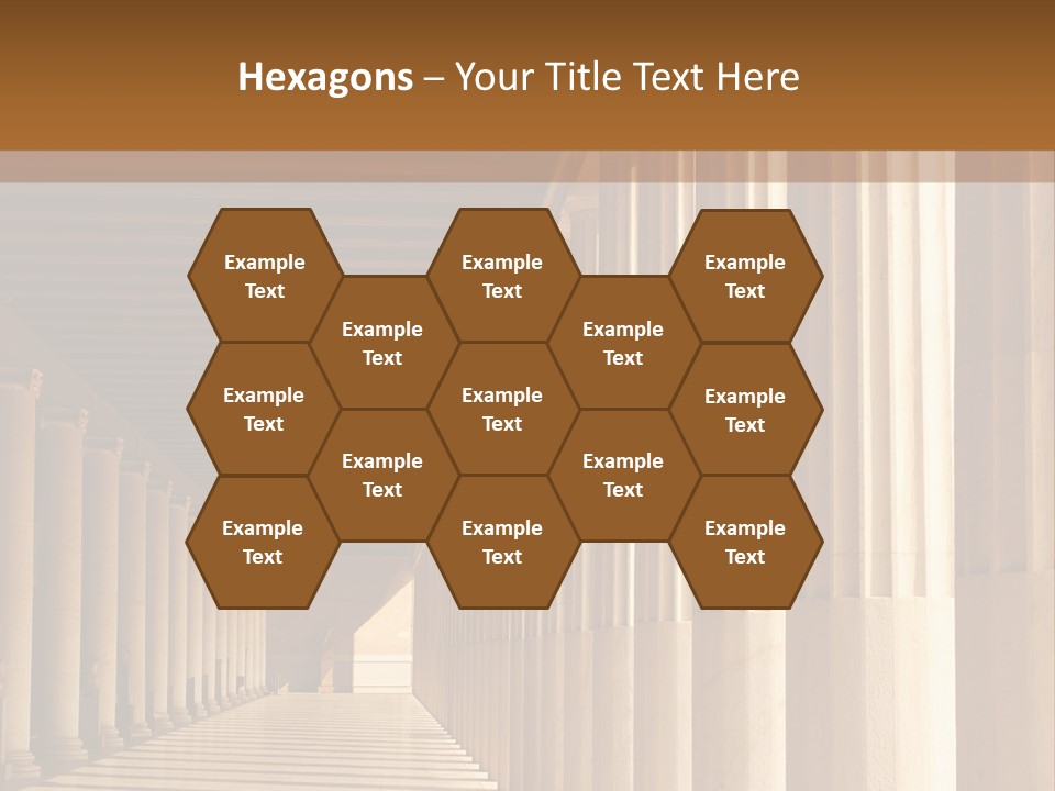 Building Art Athens PowerPoint Template