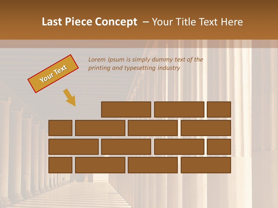 Building Art Athens PowerPoint Template