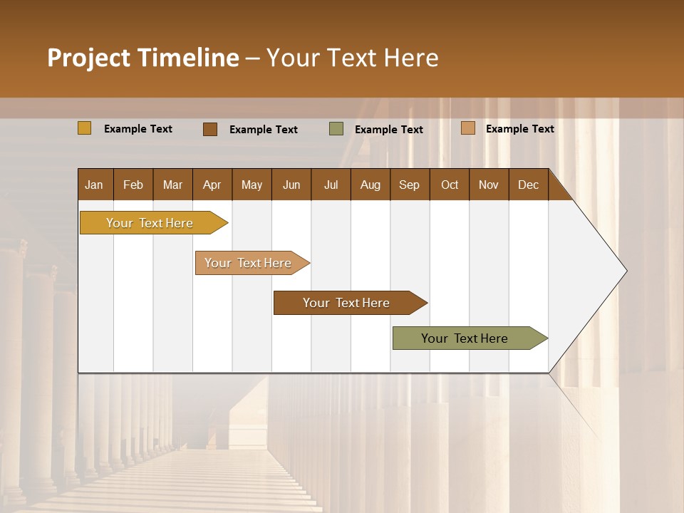 Building Art Athens PowerPoint Template