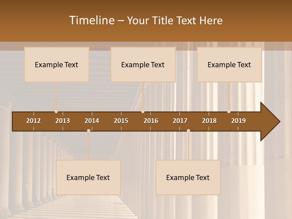 Building Art Athens PowerPoint Template