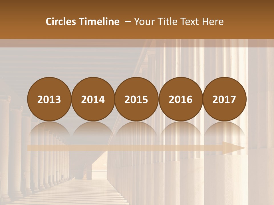 Building Art Athens PowerPoint Template