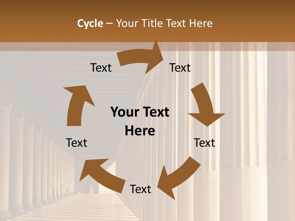 Building Art Athens PowerPoint Template