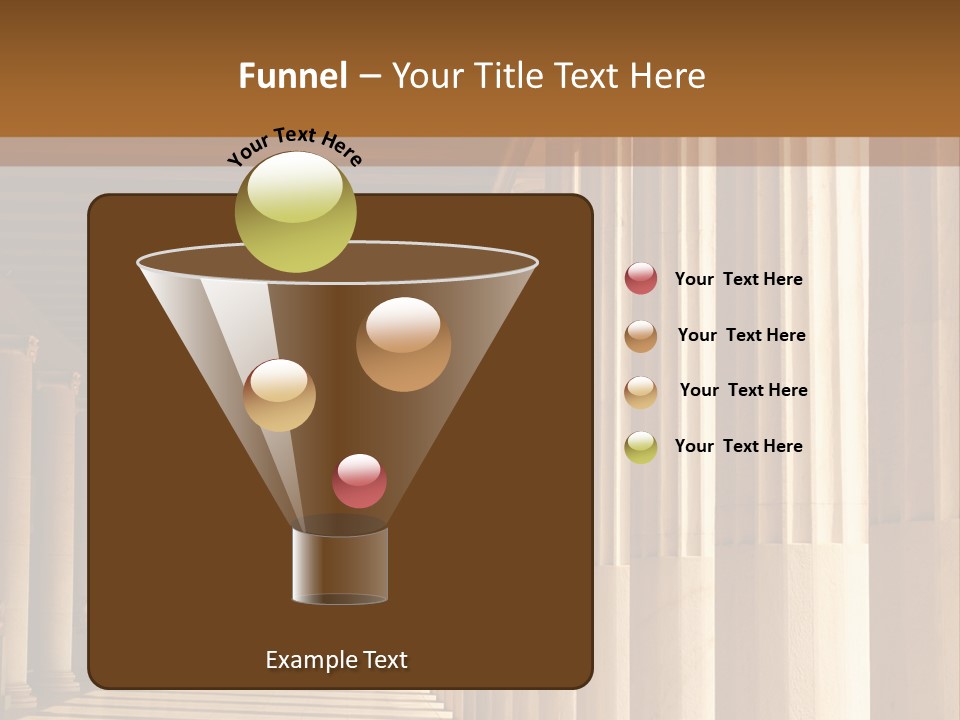 Building Art Athens PowerPoint Template