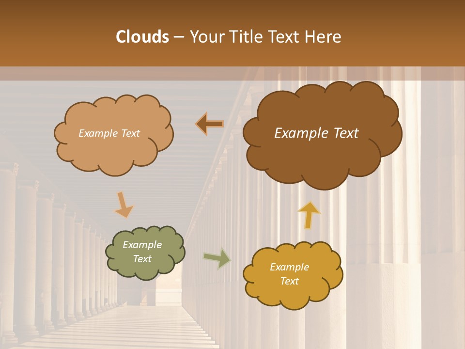 Building Art Athens PowerPoint Template