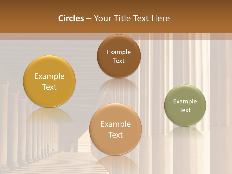 Building Art Athens PowerPoint Template