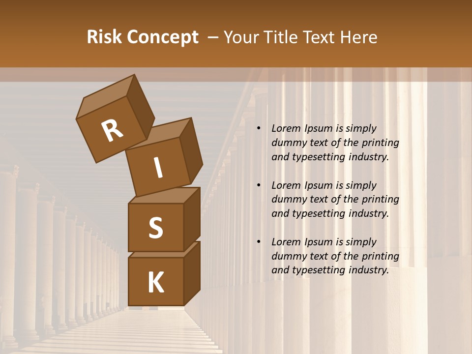 Building Art Athens PowerPoint Template