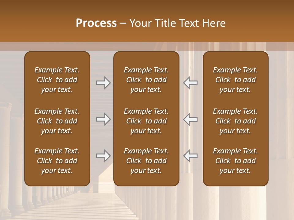 Building Art Athens PowerPoint Template