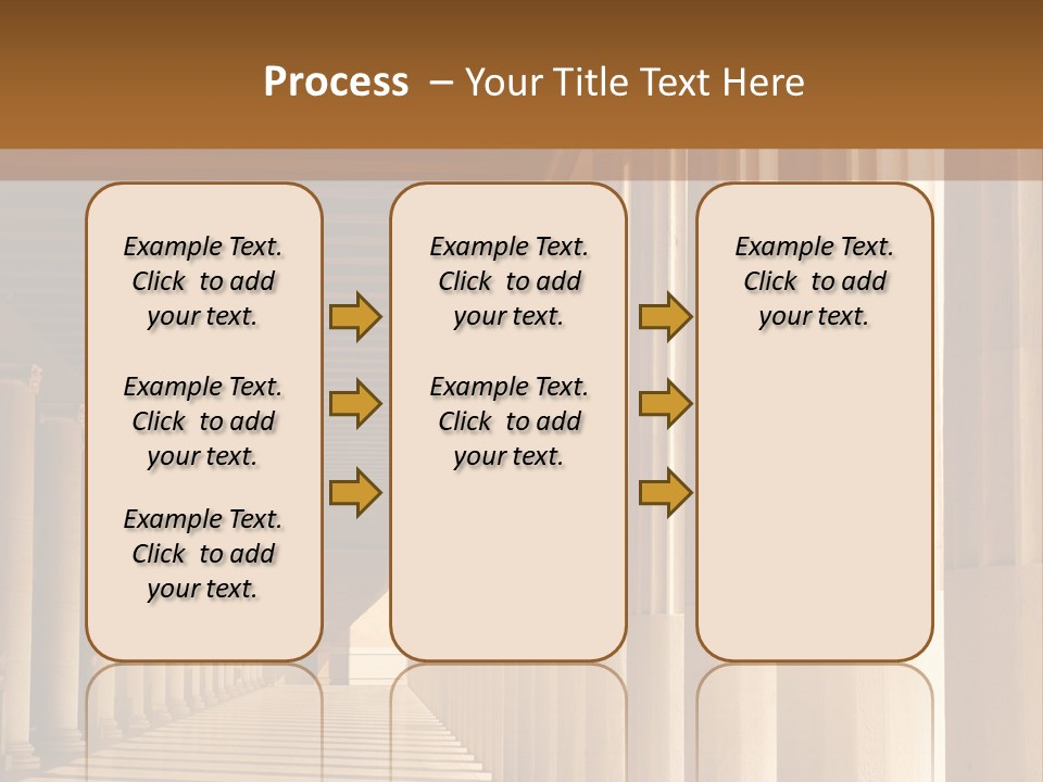 Building Art Athens PowerPoint Template