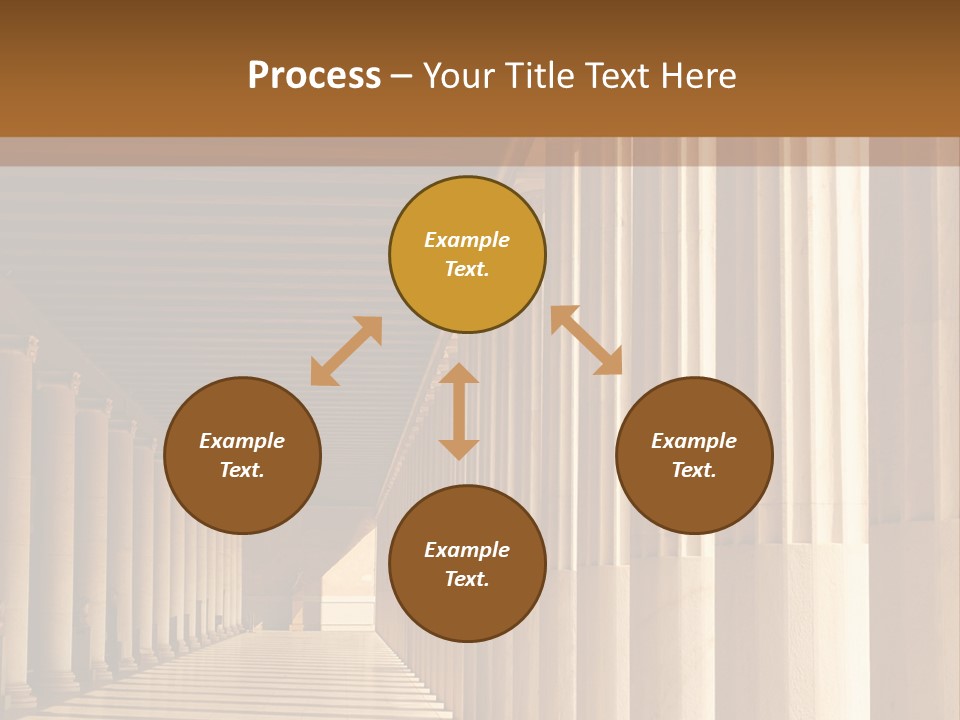 Building Art Athens PowerPoint Template