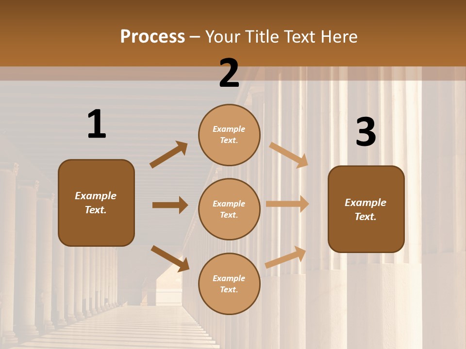 Building Art Athens PowerPoint Template