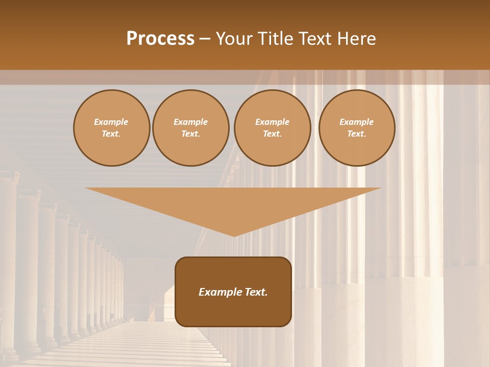 Building Art Athens PowerPoint Template