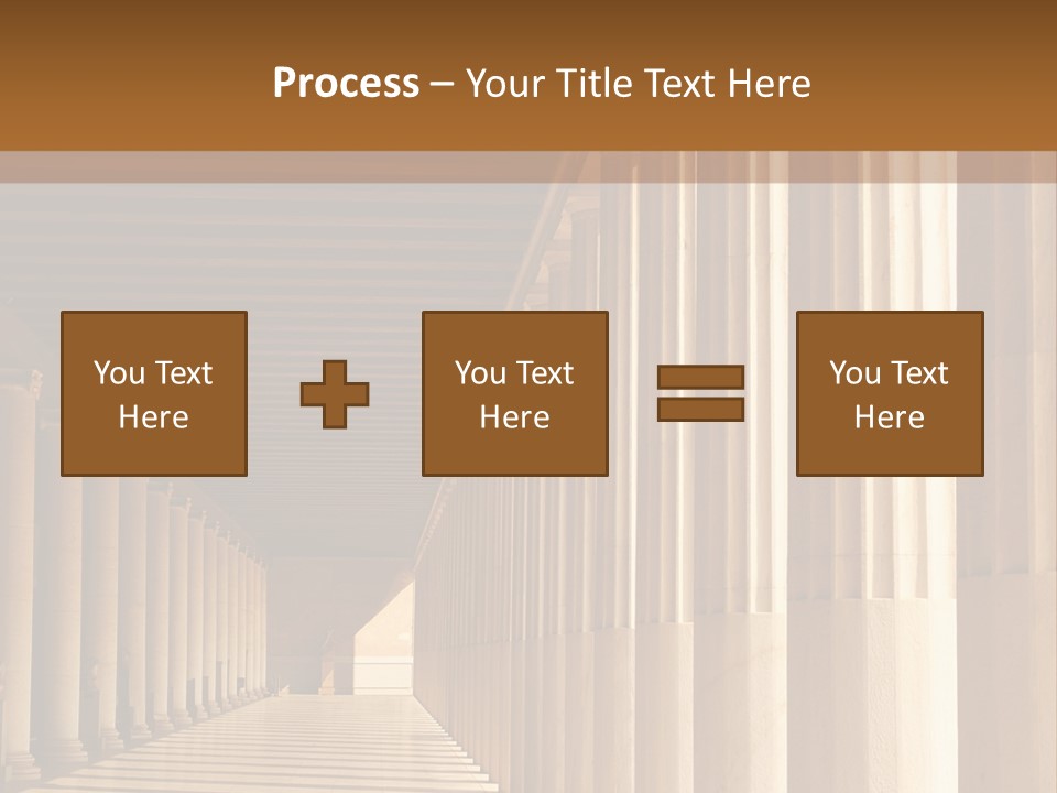 Building Art Athens PowerPoint Template