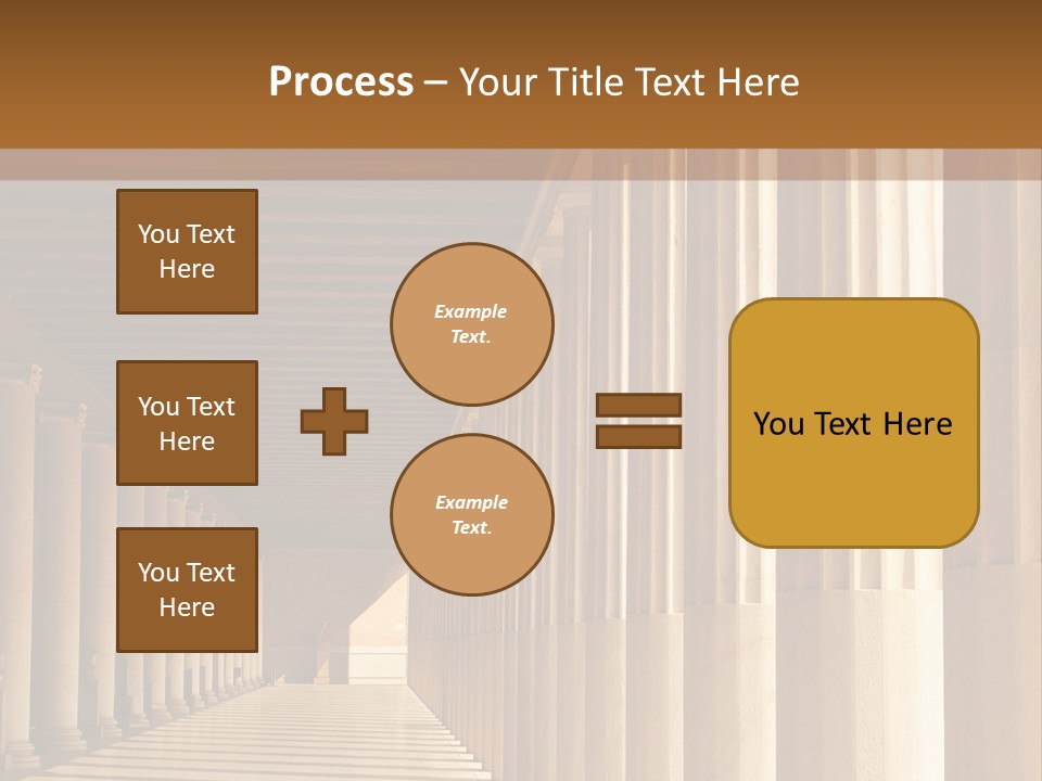 Building Art Athens PowerPoint Template