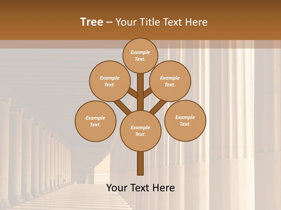 Building Art Athens PowerPoint Template