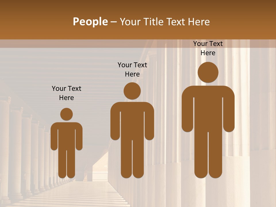 Building Art Athens PowerPoint Template