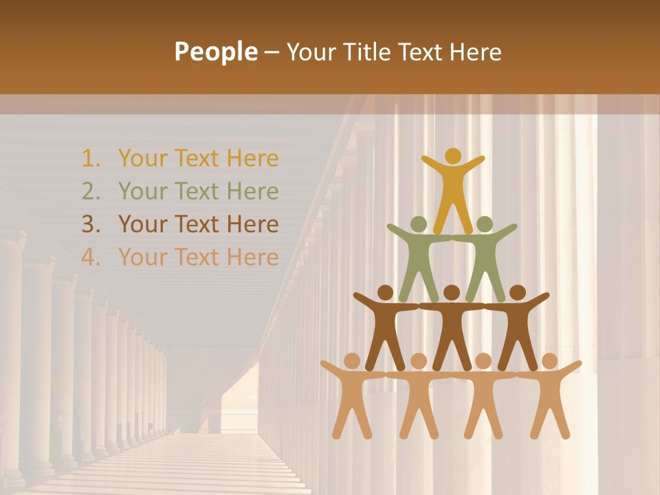 Building Art Athens PowerPoint Template