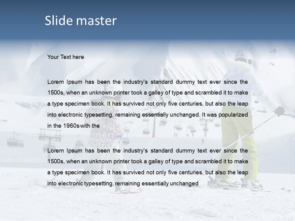 Action Cold Family PowerPoint Template