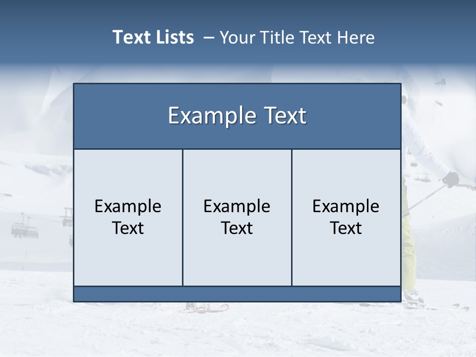 Action Cold Family PowerPoint Template