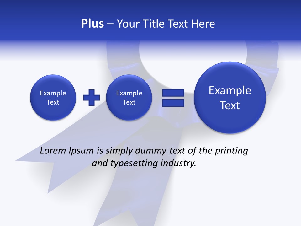 Badge Perfection Pride PowerPoint Template