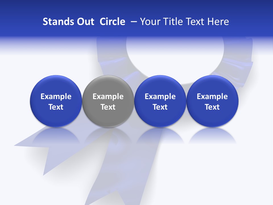 Badge Perfection Pride PowerPoint Template