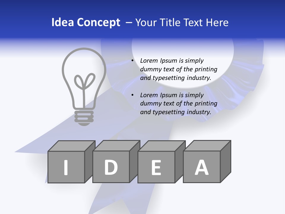 Badge Perfection Pride PowerPoint Template