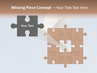 Dove Blue White PowerPoint Template
