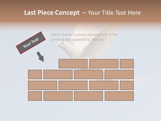 Dove Blue White PowerPoint Template