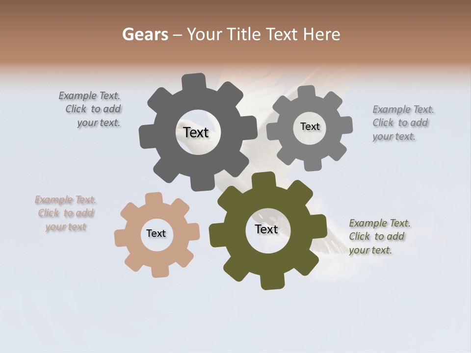 Dove Blue White PowerPoint Template