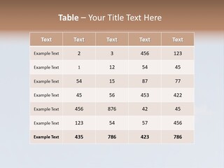 Dove Blue White PowerPoint Template