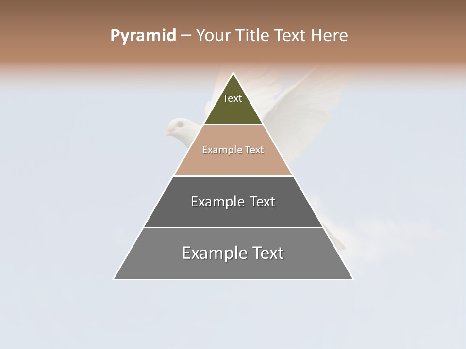 Dove Blue White PowerPoint Template