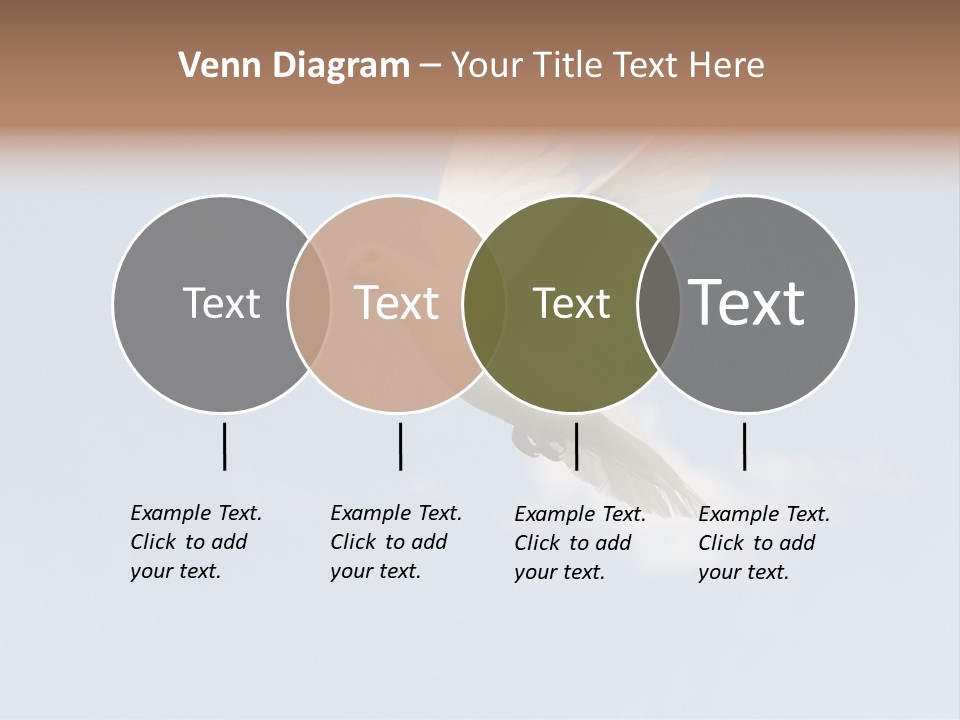 Dove Blue White PowerPoint Template