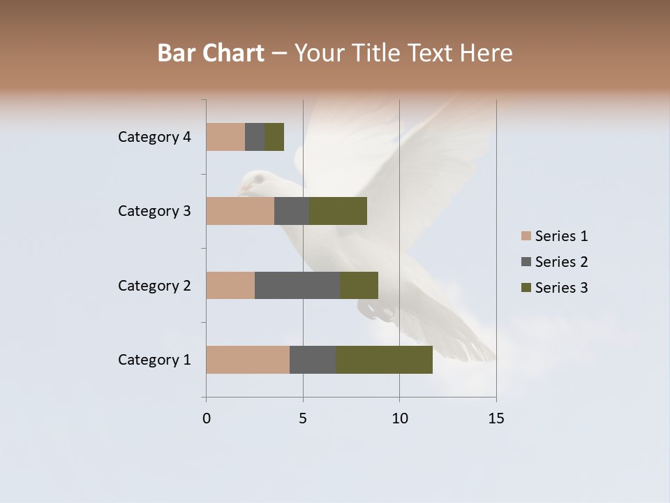 Dove Blue White PowerPoint Template