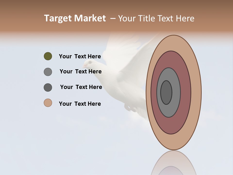 Dove Blue White PowerPoint Template